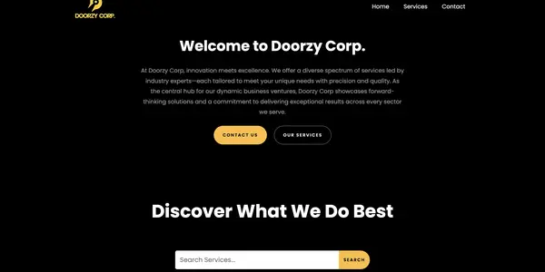 Doorzy Corp - Corporate Services